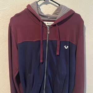 Men Zipper Jacket with Hoodie True Religion